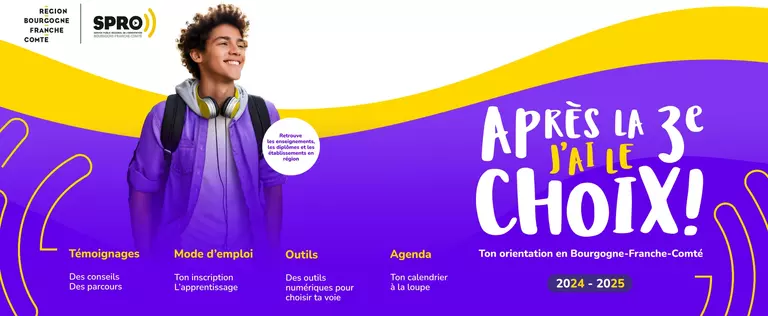 Bandeau Actu Après la 3eme j'ai le choix