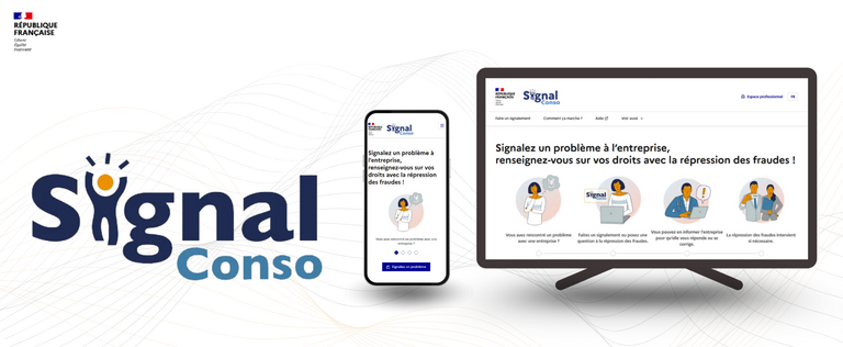 Signal Conso bandeau Home