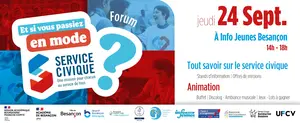 Bandeau Forum Service Civique Besançon